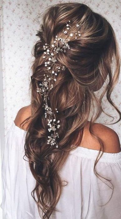 Peinado novia boda boho